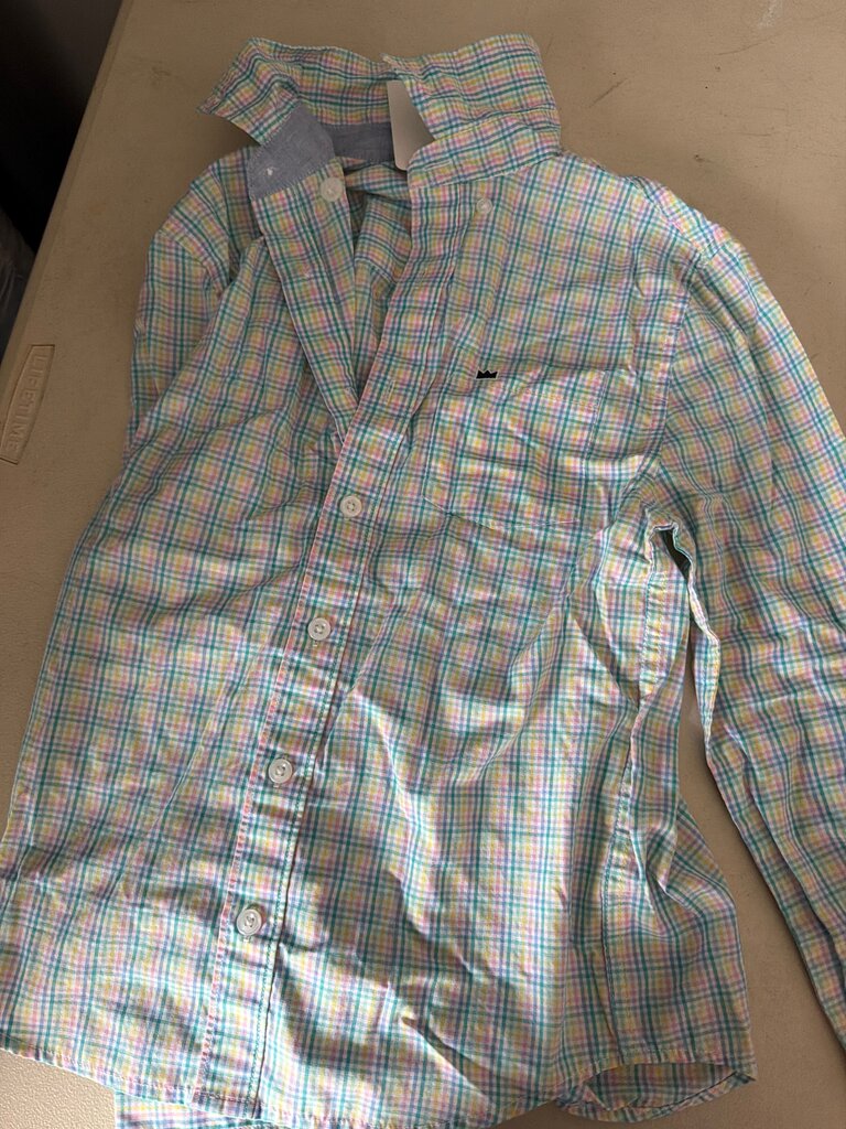 Crown & Ivy Kids Plaid Button-Up Shirt