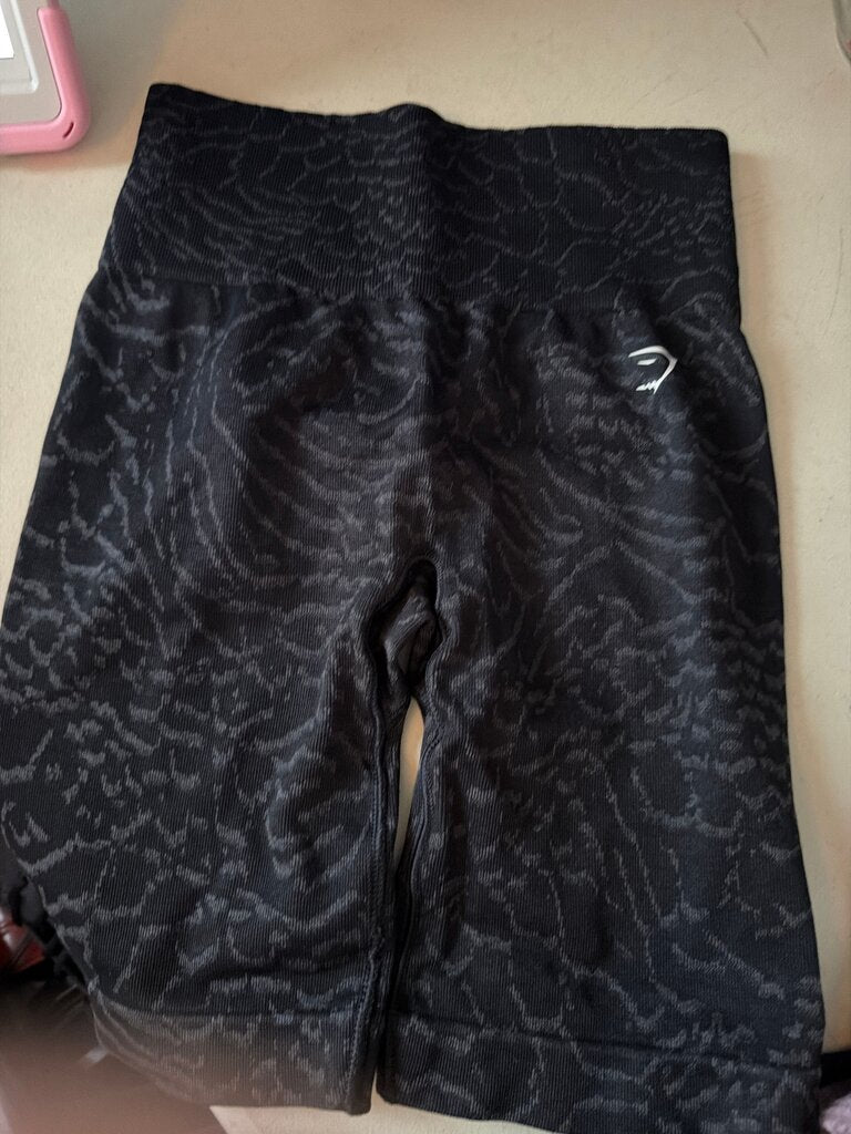 Women's Black Printed Leggings