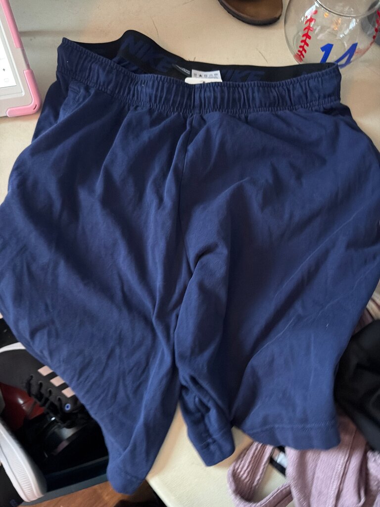 Nike Men's Navy Athletic Shorts