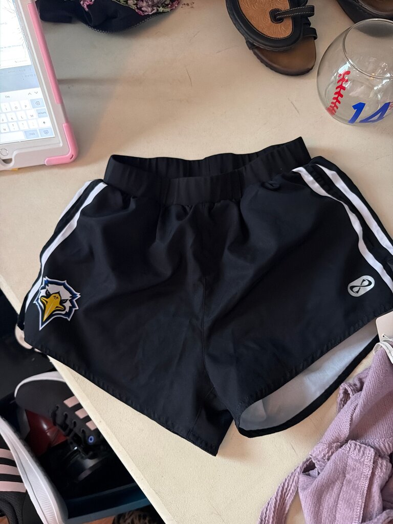 Youth Sports Shorts with Eagles Logo