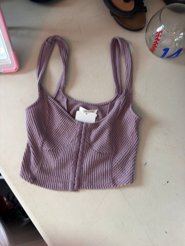 Urban Outfitters Ribbed Cropped Top