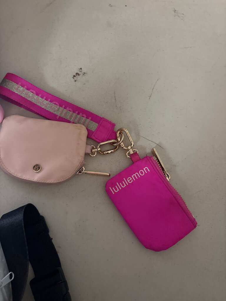 Lululemon Pink Coin Purse