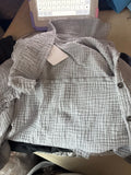 Light Gray Textured Top