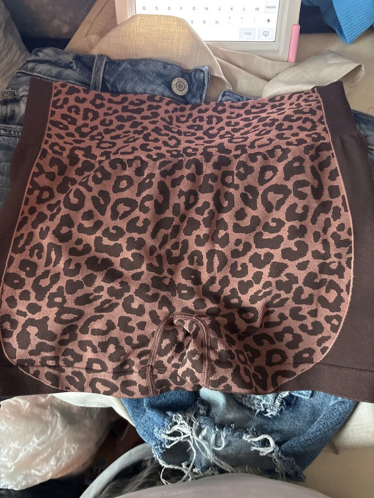 Leopard Print High-Waisted Leggings