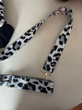 Leopard Print Adjustable Strap