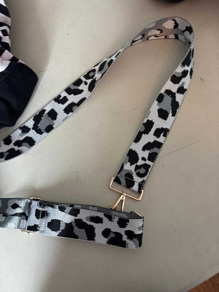Leopard Print Adjustable Strap