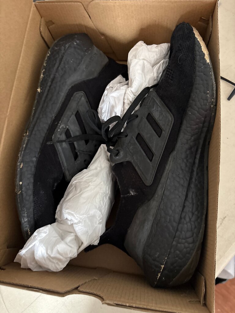 Adidas Black Running Shoes