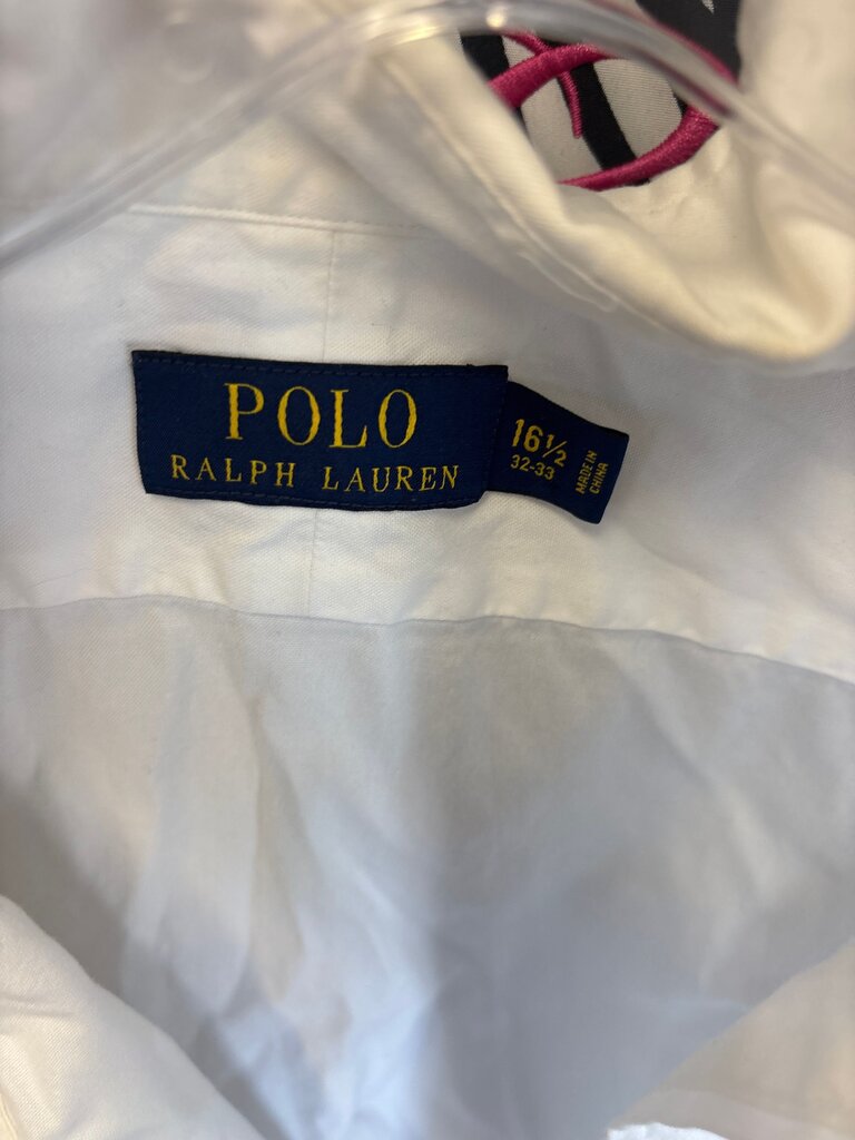 Polo Ralph Lauren White Button-Down Shirt