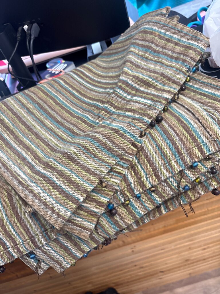 Striped Fabric Swatch