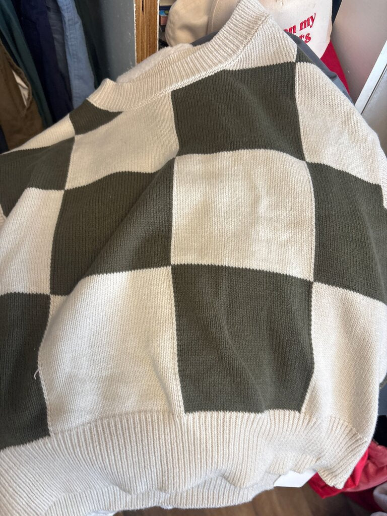 Patterned Knit Sweater