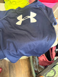 Under Armour Navy Blue Short Sleeve Shirt