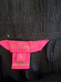 Lilly Pulitzer Women's Black Linen Shorts