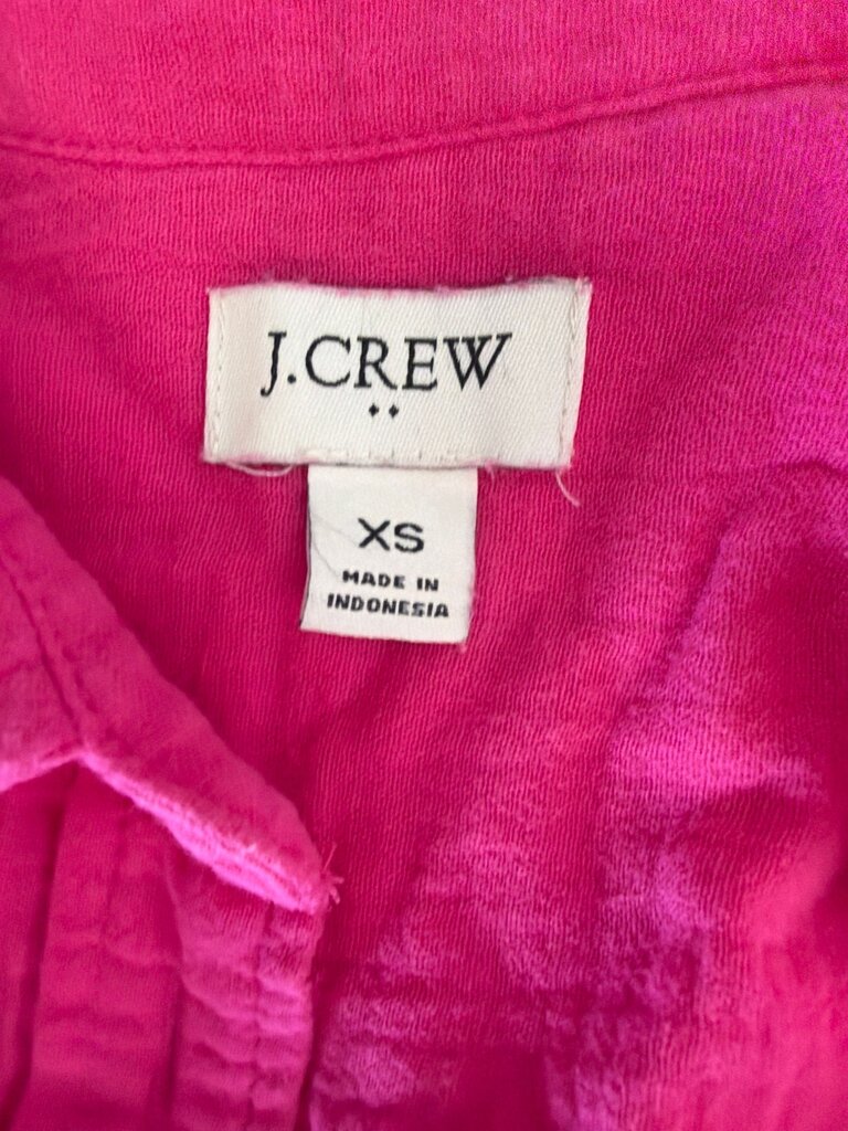 J.Crew Pink Button-Up Shirt