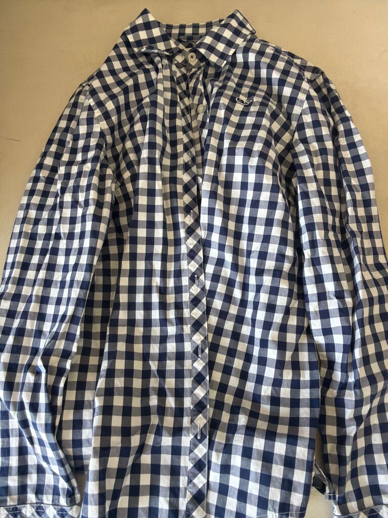 Vineyard Vines Classic Gingham Button-Up Shirt