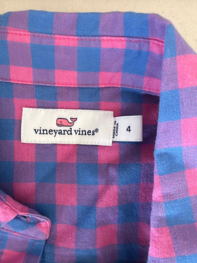 Vineyard Vines Plaid Button-Up Shirt