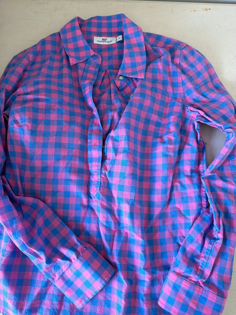 Vineyard Vines Plaid Button-Up Shirt