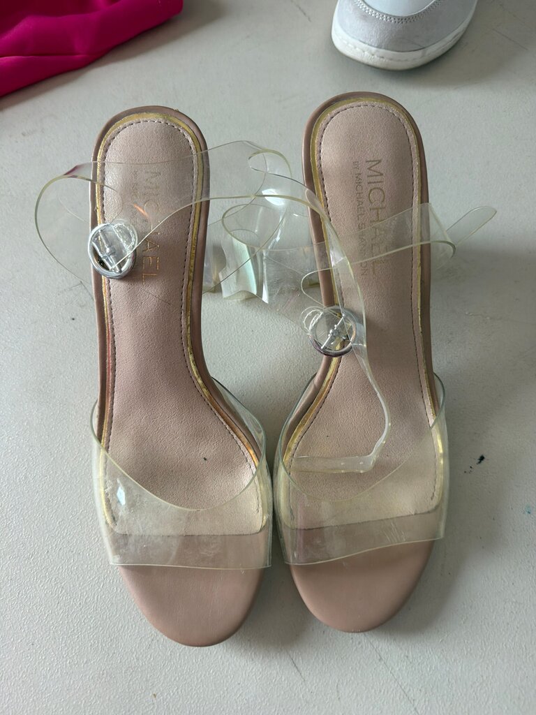 Michael Kors Transparent Heels