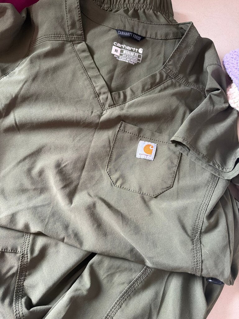 Carhartt Force Modern Fit Scrub Top