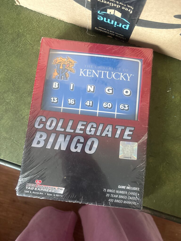 University of Kentucky Collegiate Bingo Game