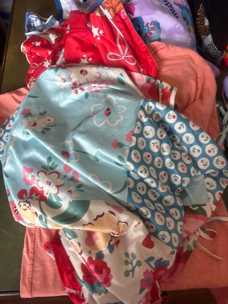 Colorful Floral Print Dress