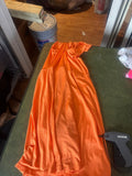 Orange Short Sleeve Dress