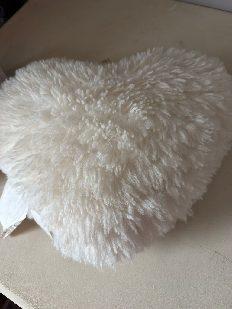 Heart-Shaped Plush Pillow