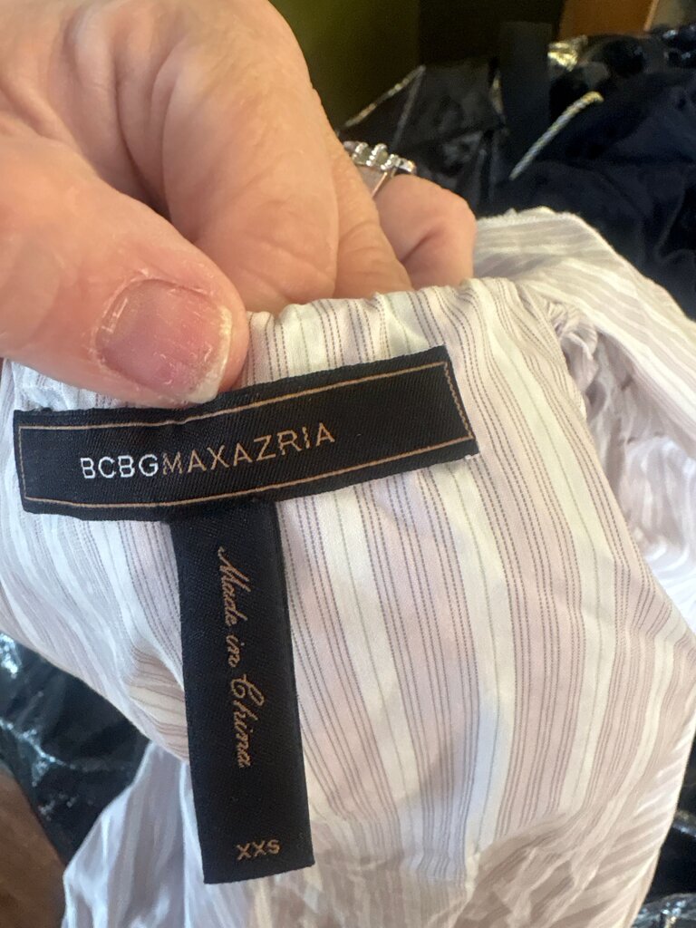 BCBG Max Azria Striped Dress