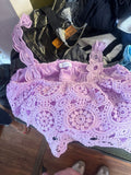 Lilac Lace Tank Top