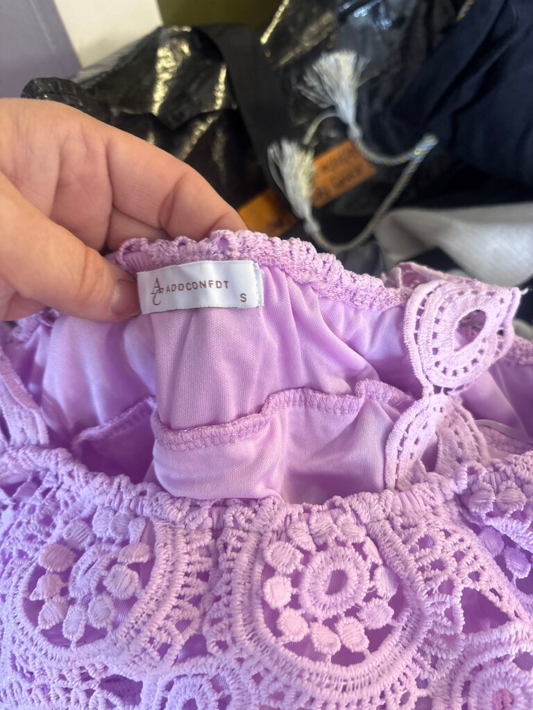 Lilac Lace Tank Top