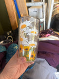 Floral Pattern Plastic Cup
