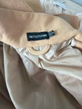 PrettyLittleThing Satin Cream Dress