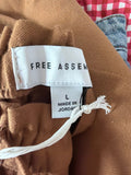 Free Assembly Women's Large Brown Top