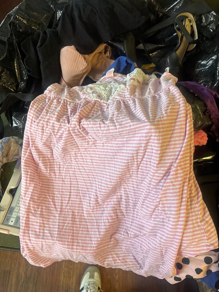 Pink Striped Dress