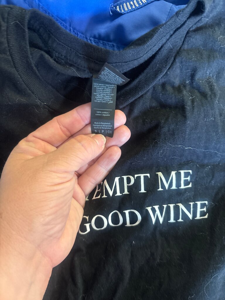 Don't Tempt Me With a Good Wine T-Shirt