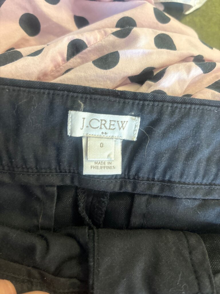 J.Crew Black Shorts
