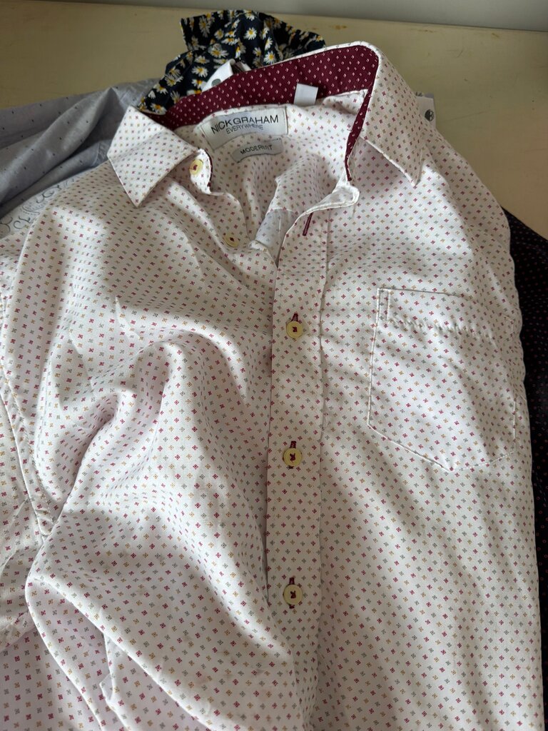 Nick Graham Men's Modern Fit Dress Shirt