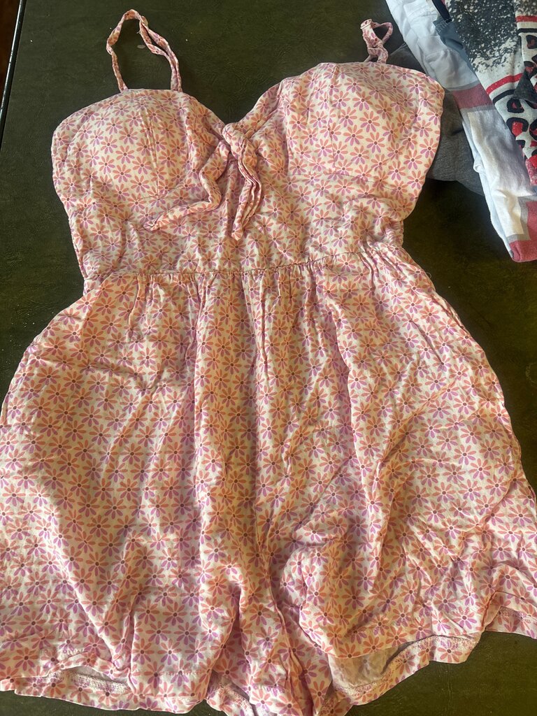 Floral Print Romper