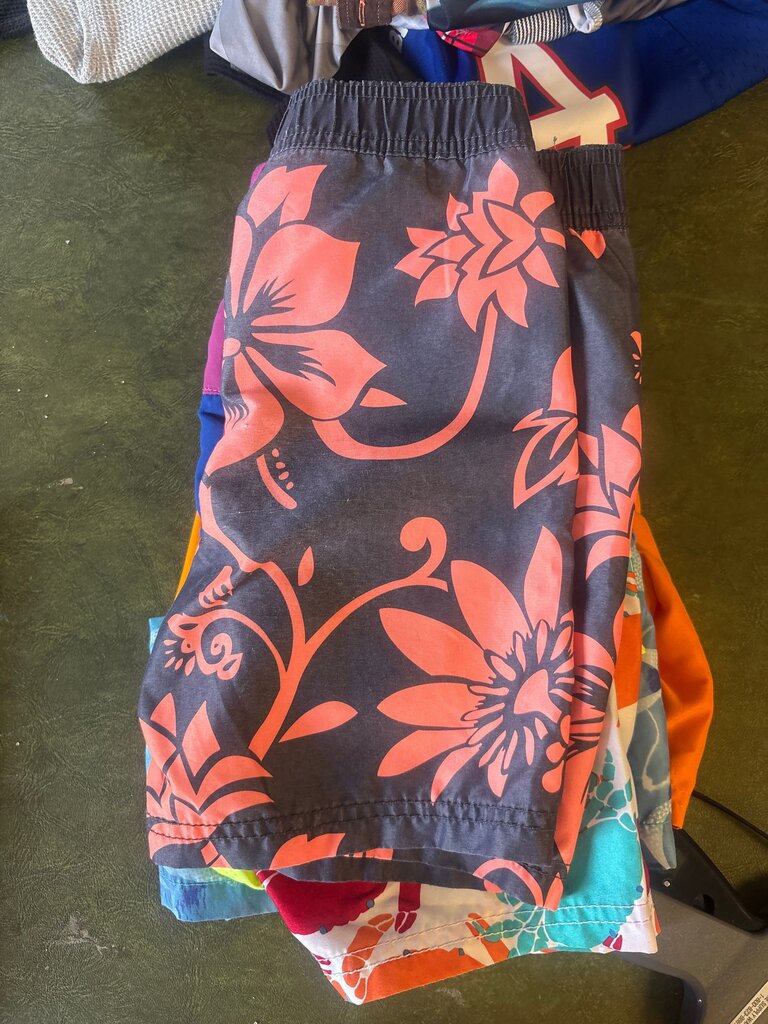 Men's Floral Swim Trunks