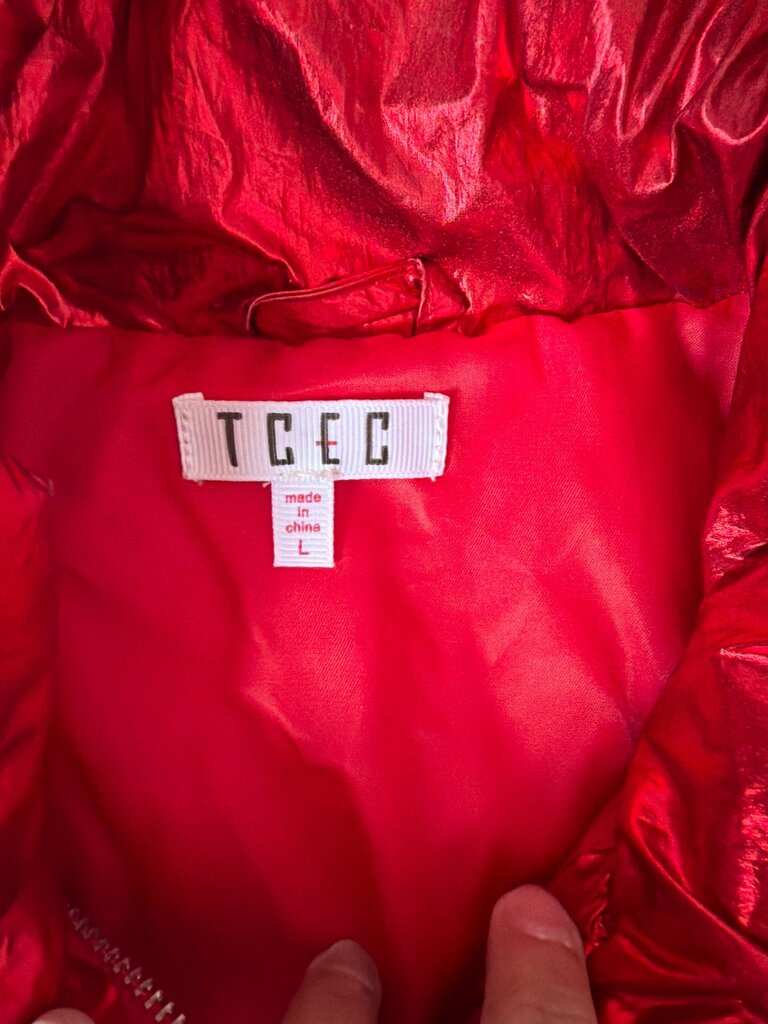 TCEC Red Puffer Jacket