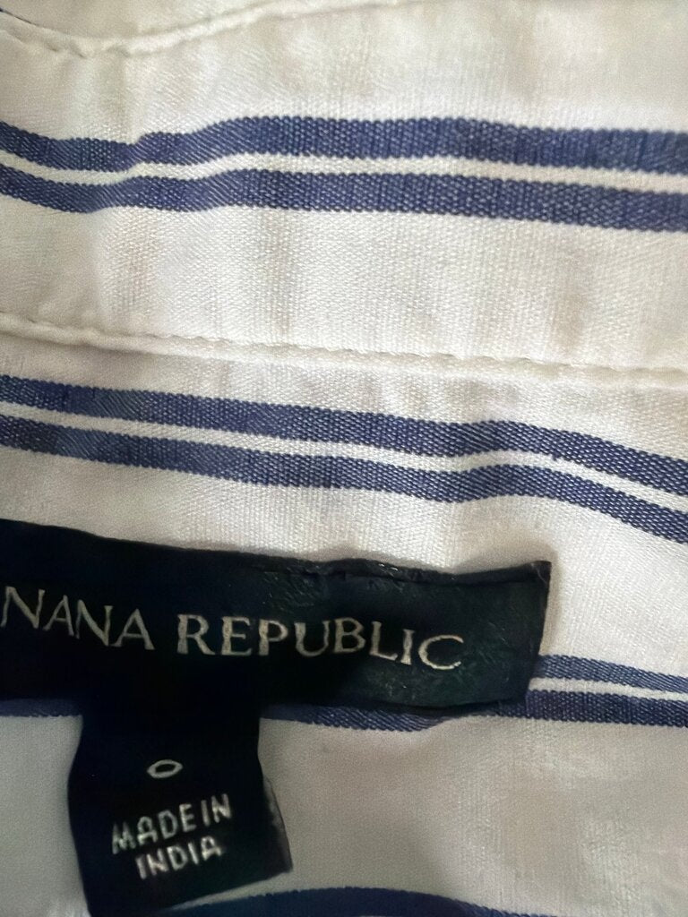 Banana Republic Striped Sleeveless Top