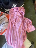 Pink Striped Shirt
