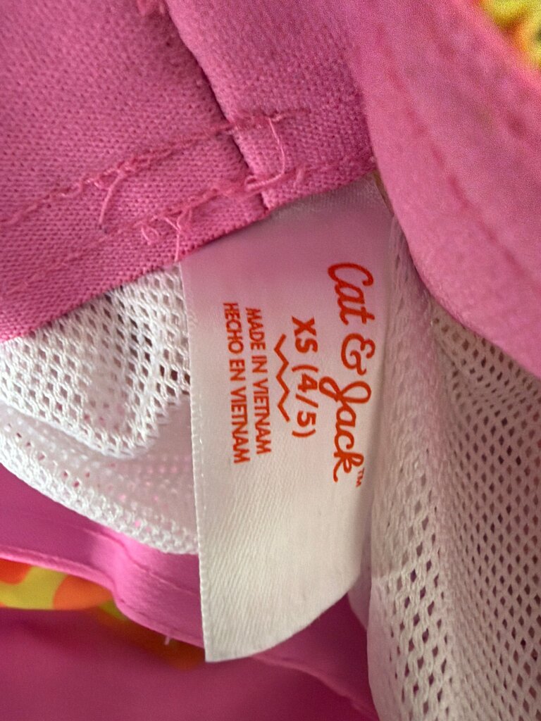 Cat & Jack Pink Pizza Swim Shorts
