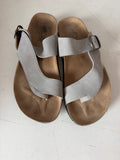 Gray Sandal with Buckle