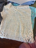 White Crochet Cover-Up