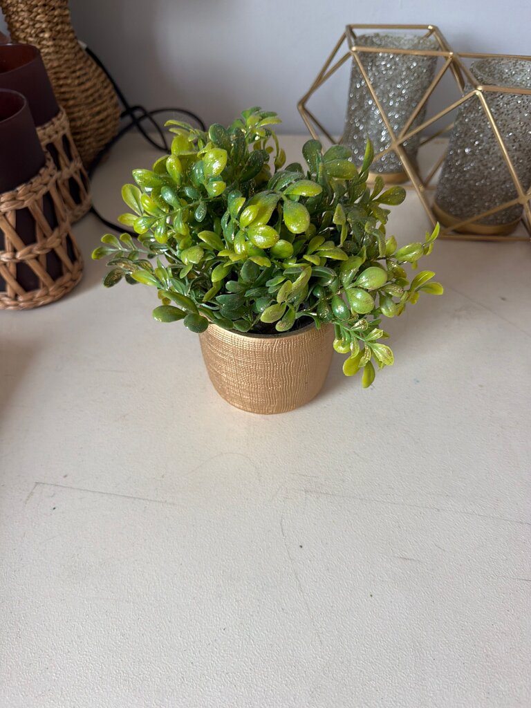 Faux Greenery Potted Plant