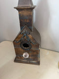 Rustic Wooden Birdhouse Decor