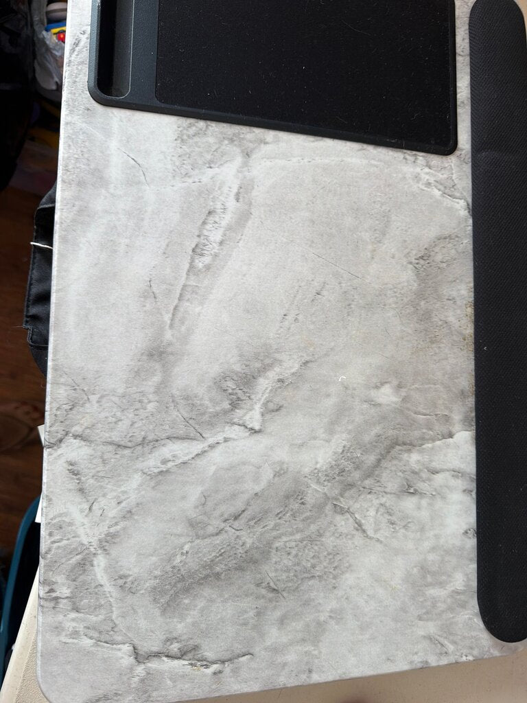Gray Marble Desk Mat