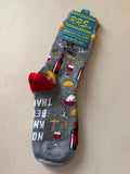 Funny Wine Themed Socks