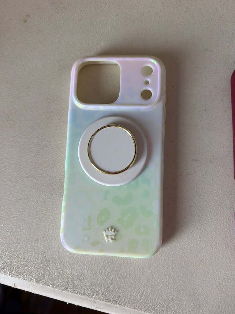 Iridescent Phone Case with MagSafe Compatible Ring