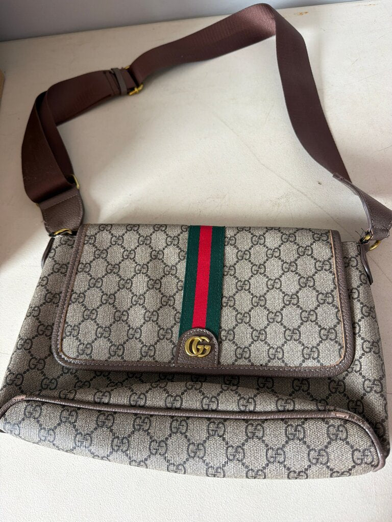 Gucci Monogram Crossbody Bag